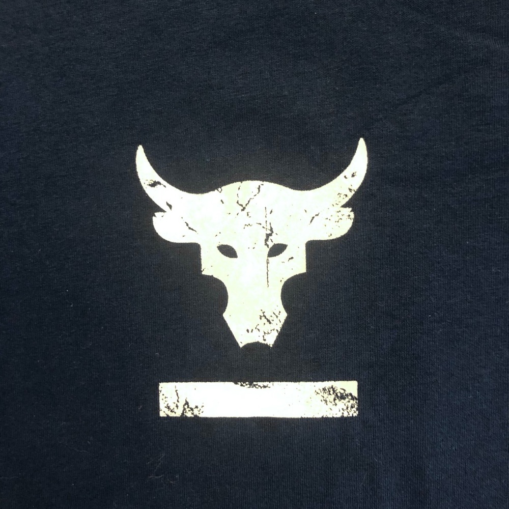 NWT UA Project Rock Blood Sweat Respect Shirt Sz S - Picture 8 of 10